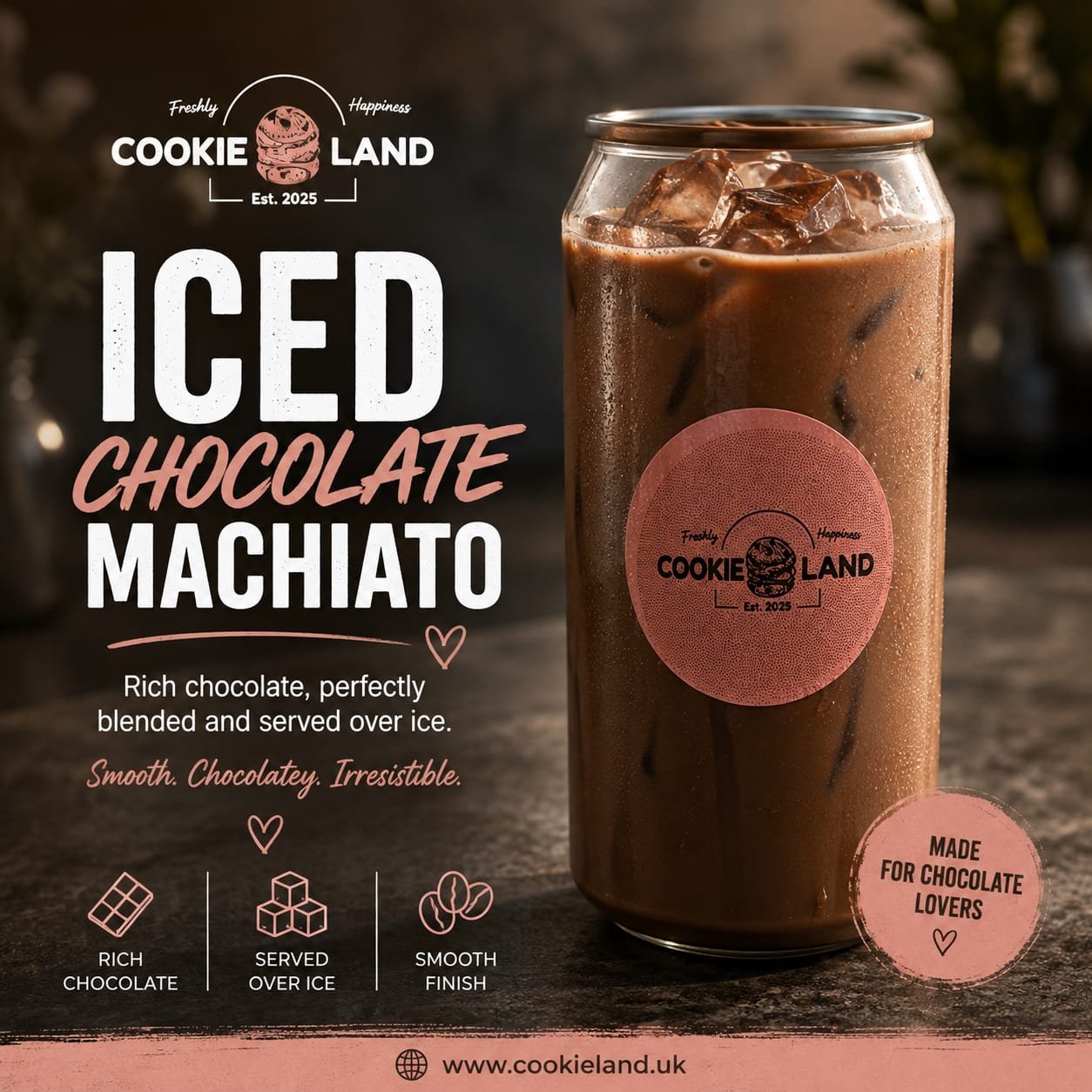 Iced Chocolate Macchiato